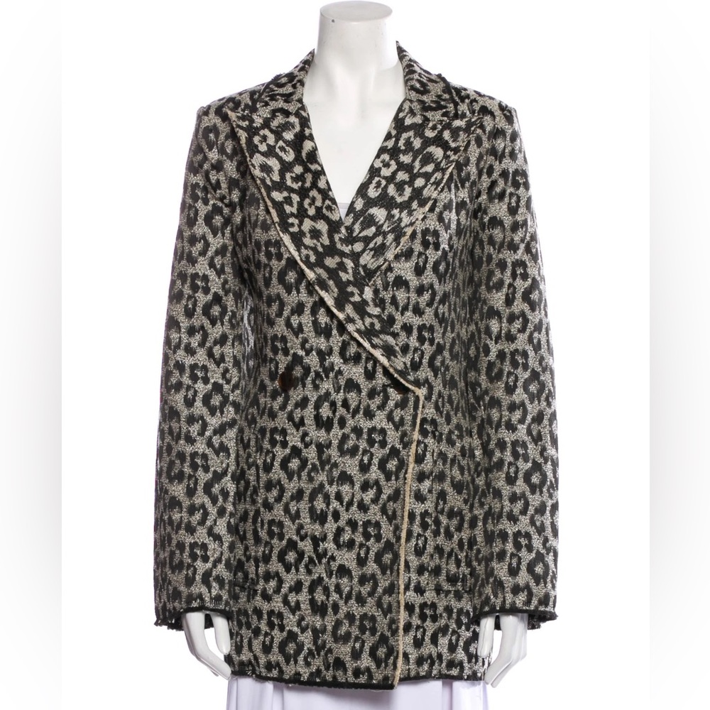 Le Superbe Mrs Setzer Leopard Print Jacket/Dress